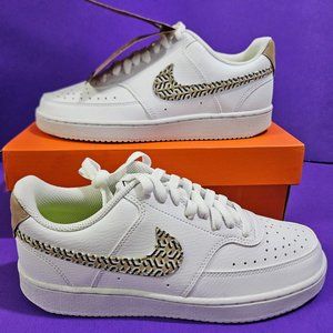 NEW Women's Nike Size 8 Athletic Shoes Court Vision Next Nature United White